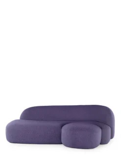 Discount Aaland divano tessuto bouclé new stretch Divani E Pouf