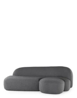Discount Aaland divano tessuto bouclé new stretch Divani E Pouf