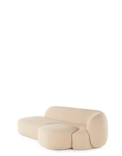 Discount Aaland divano tessuto bouclé new stretch Divani E Pouf