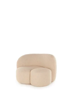 Clearance Aaland poltrona tessuto bouclé new stretch Poltrone