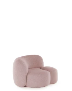 Sale Aaland poltrona tessuto bouclé new stretch Poltrone