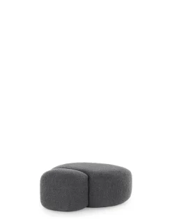 Best Aaland pouf tessuto bouclé new stretch Divani E Pouf