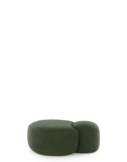 Hot Aaland pouf tessuto bouclé new stretch Divani E Pouf