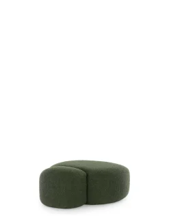 Hot Aaland pouf tessuto bouclé new stretch Divani E Pouf