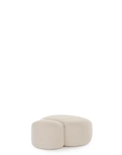 Outlet Aaland pouf tessuto gorgone Divani E Pouf