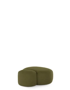 Aaland pouf tessuto gorgone Divani E Pouf