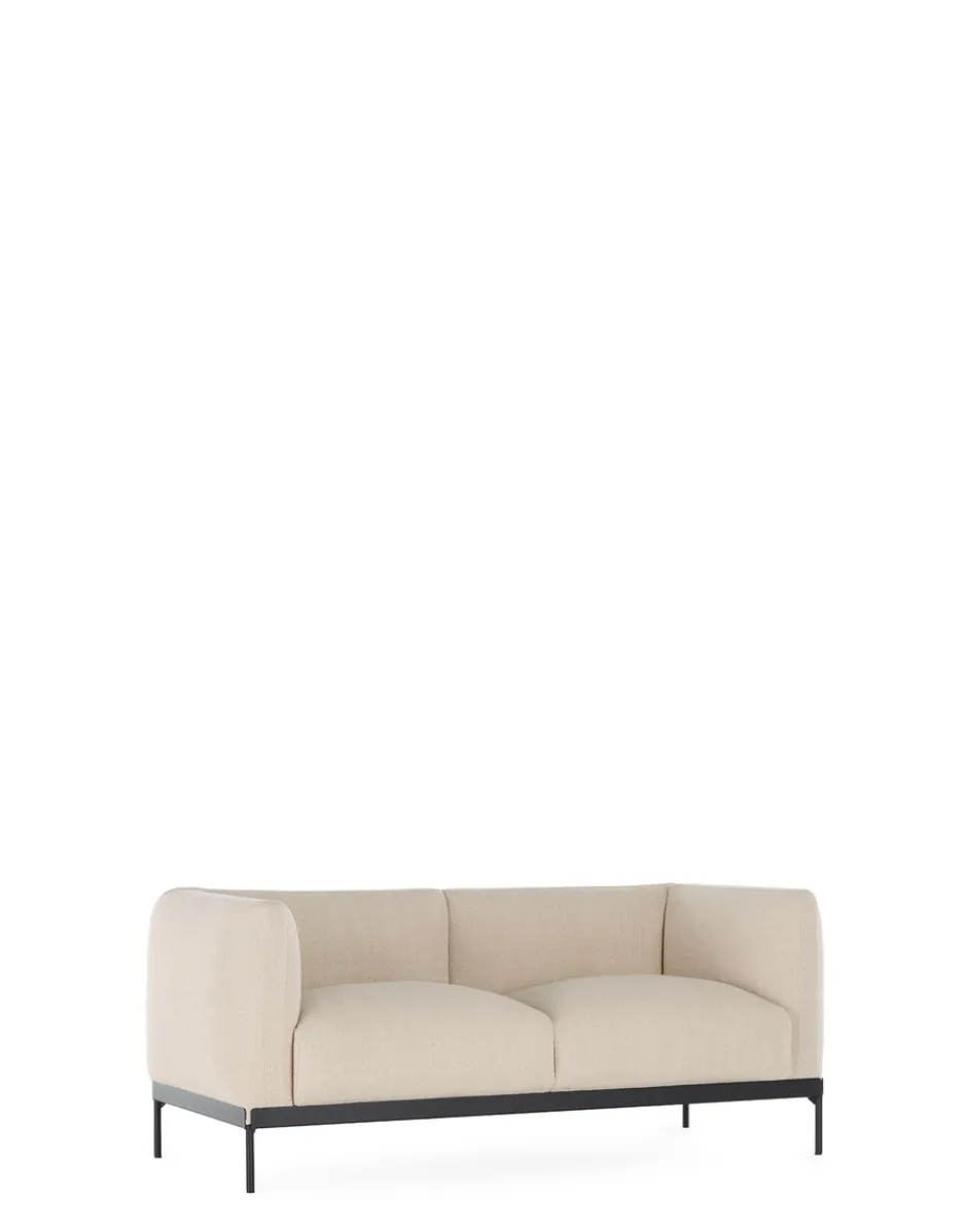 Discount Asia divano 2 posti (cotone structure) Divani E Pouf