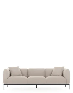 Outlet Asia divano 3 posti (cotone plain) Divani E Pouf