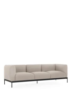 Outlet Asia divano 3 posti (cotone plain) Divani E Pouf