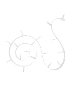 Outlet Bookworm 17 reggilibri 8,2 mt Librerie