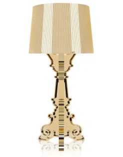 Bourgie metal gold Lampade Da Tavolo
