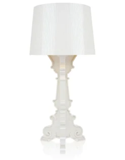 Hot Bourgie white and gold Lampade Da Tavolo