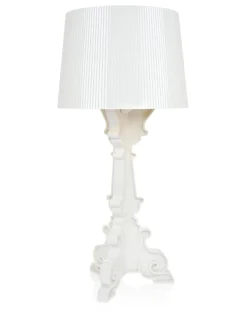 Hot Bourgie white and gold Lampade Da Tavolo