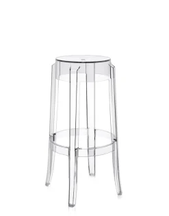 Outlet Charles ghost 75 cm (2 sgabelli) Sgabelli