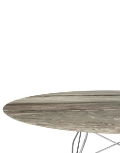 Hot Glossy marmo ovale Tavoli