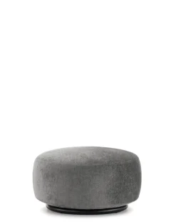 New K-waiting pouf chenille Divani E Pouf