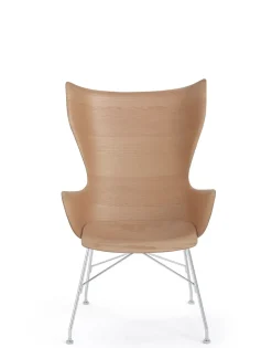 Discount K/wood legno slatted ash Poltrone