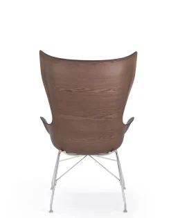 K/wood legno slatted ash Poltrone