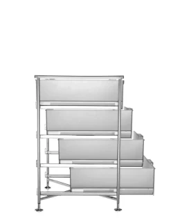 Discount Mobil 4 cassetti con piedini Mobil