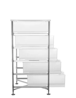 New Mobil 5 cassetti con piedini Mobil