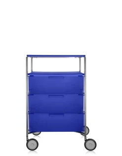 Online Mobil 3 cassetti/1 ripiano con ruote Mobil