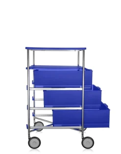 Online Mobil 3 cassetti/1 ripiano con ruote Mobil