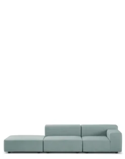 Sale Plastics outdoor due posti + pouf Divani E Pouf