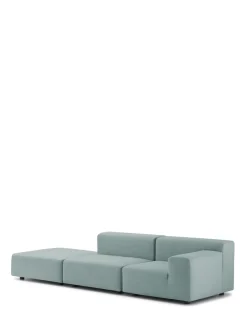 Sale Plastics outdoor due posti + pouf Divani E Pouf