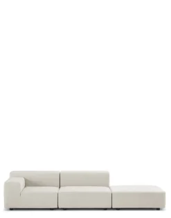 Discount Plastics outdoor due posti + pouf Divani E Pouf