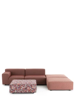 Hot Plastics outdoor liberty 2 posti + 3 pouf Divani E Pouf