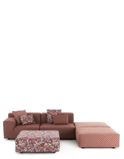 Hot Plastics outdoor liberty 2 posti + 3 pouf Divani E Pouf