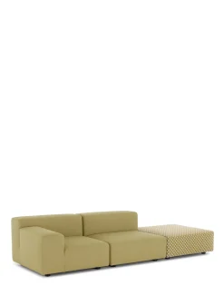 New Plastics outdoor liberty 2 posti + 1 pouf obi check Divani E Pouf