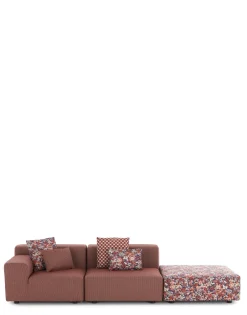 Best Plastics outdoor liberty 2 posti + 1 pouf artemis Divani E Pouf