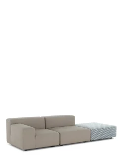 Discount Plastics outdoor liberty 2 posti + 1 pouf obi check Divani E Pouf