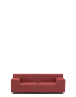 Clearance Plastics tech fabric due posti Divani E Pouf