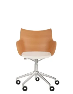 Hot Q/wood rotelle Poltroncine