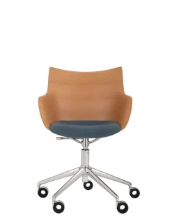 Hot Q/wood rotelle soft Poltroncine