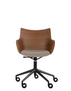 Discount Q/wood rotelle soft Poltroncine