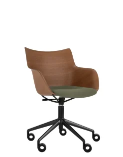 Discount Q/wood rotelle soft Poltroncine