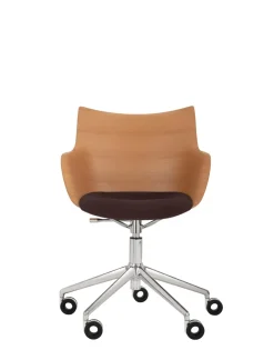 Outlet Q/wood rotelle soft Poltroncine