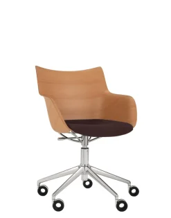 Outlet Q/wood rotelle soft Poltroncine