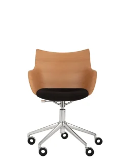 Outlet Q/wood rotelle soft Poltroncine