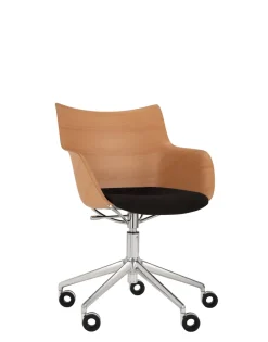 Outlet Q/wood rotelle soft Poltroncine