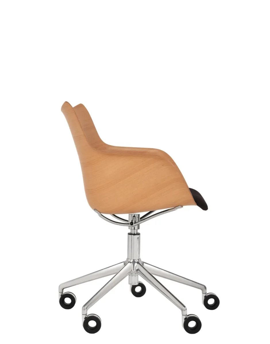 Outlet Q/wood rotelle soft Poltroncine